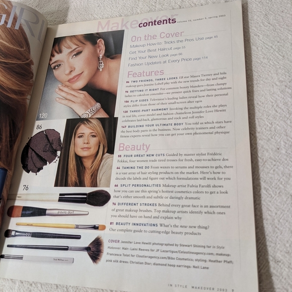 Y2K Spring Trend Fashion Magazine Makeover Celebrity InStyle 2003 Special Issue - Picture 11 of 16